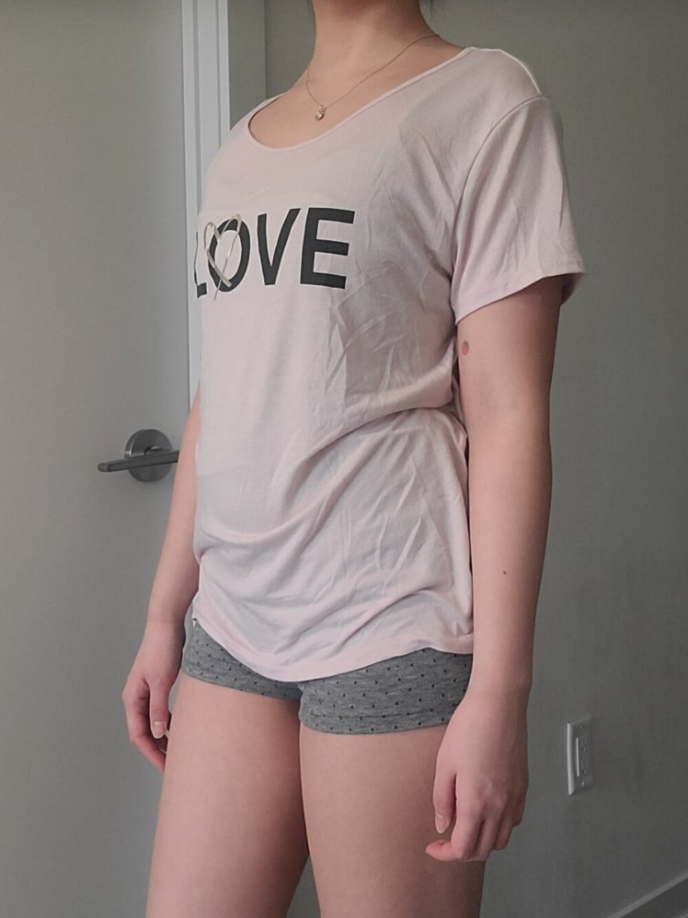 Victoria's Secret Pink Love Short Sleeve Top
